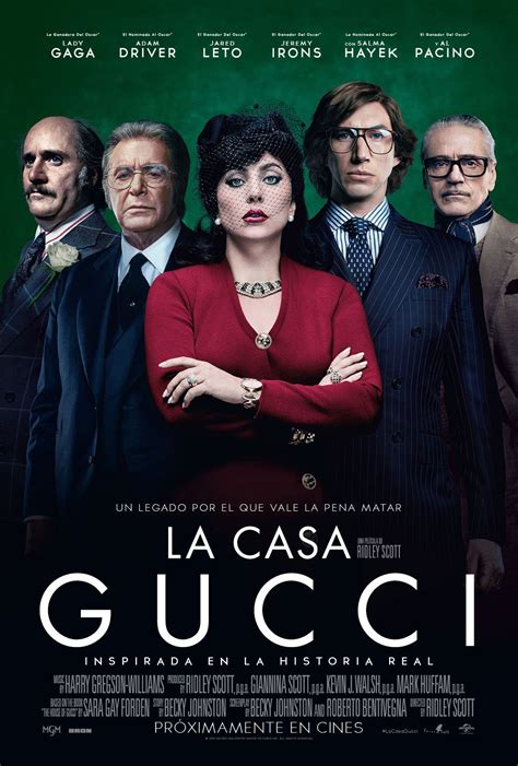 pelicula de gucci|la casa gucci pelicula completa.